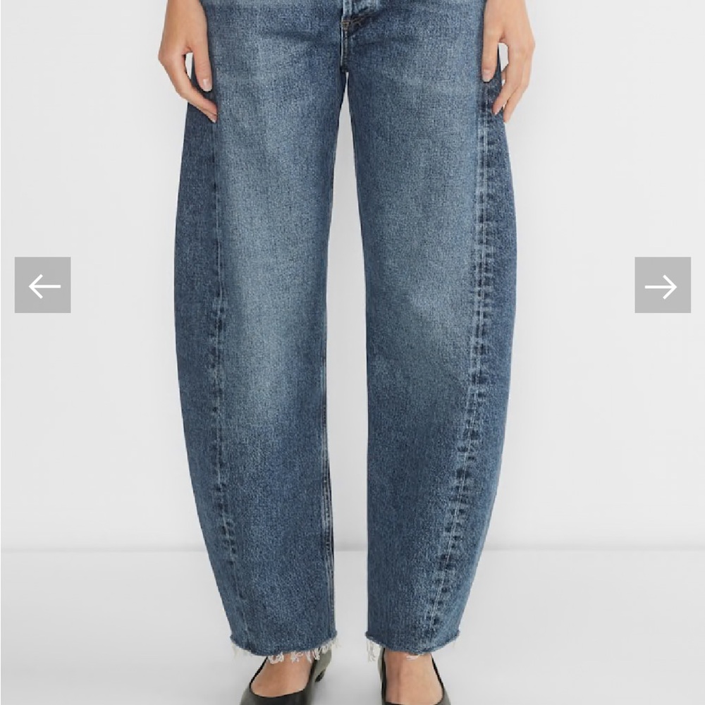 Agolde Luna Pieced Jean - Excellent Condition